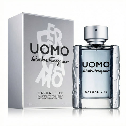 Salvatore Ferragamo Uomo Casual Life • Eau De Toilette 100ml Hombre
