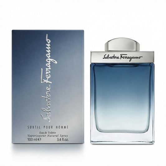 Salvatore Ferragamo Subtil Pour Homme • Eau De Toilette 100ml Hombre