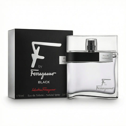 Salvatore Ferragamo F by Ferragamo Black • Eau De Toilette 100ml Hombre