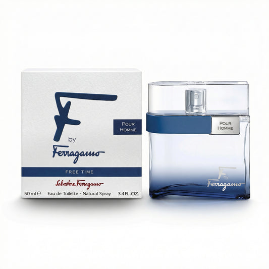 Salvatore Ferragamo F by Ferragamo Free Time • Eau De Toilette 100ml Hombre